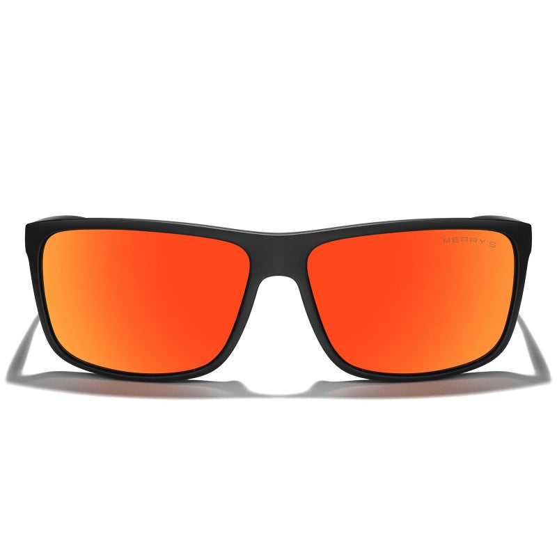 MERRY'S Rectangular Polarized Sports Sunglasses for Men Women Cycling Driving Fishing UV400 Protection S8225 - Image 3